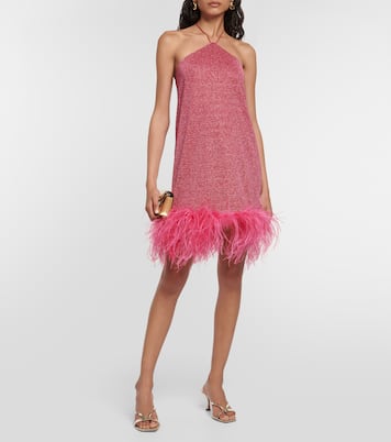 Minikleid Lumière Plumage | Oséree