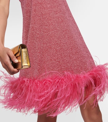Minikleid Lumière Plumage | Oséree