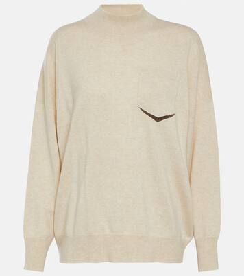 Verzierter Pullover aus Kaschmir | Brunello Cucinelli