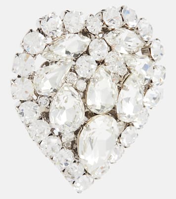 Orecchini a cuore con cristalli  | Alessandra Rich