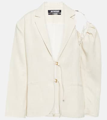 Blazer La Veste Galliga in misto lino | Jacquemus