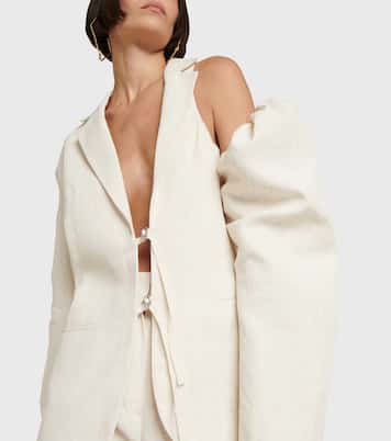 Blazer La Veste Galliga in misto lino | Jacquemus