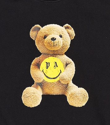 Felpa in jersey di cotone con stampa | Palm Angels Kids