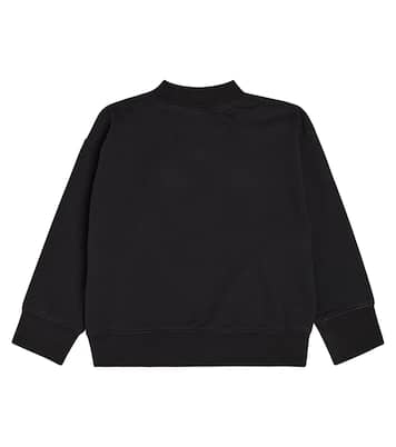 Felpa in jersey di cotone con stampa | Palm Angels Kids