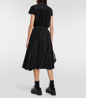 Gonna midi plissé | Sacai