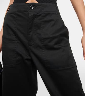 White Label cotton twill tapered pants | Proenza Schouler