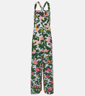 Mono en mezcla de algodón floral | Oscar de la Renta