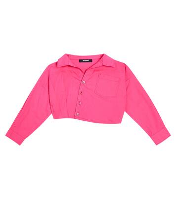 Top La Chemise Mejean de algodón y lino | Jacquemus Enfant