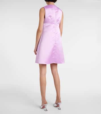 Duchess embellished satin minidress | Nina Ricci