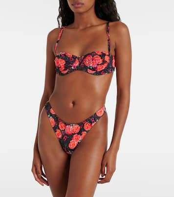 Haut de bikini Lenny à fleurs | Bananhot