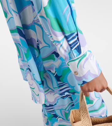 Camicia Paige con stampa floreale | Melissa Odabash
