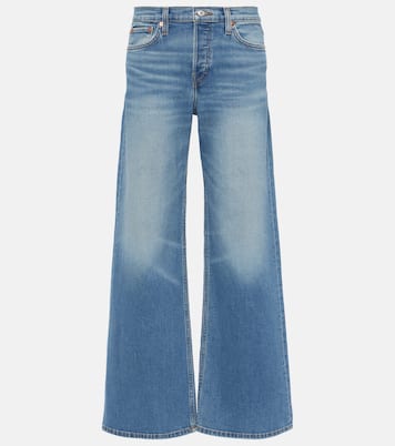 Jeans a gamba larga e vita media | Re/Done