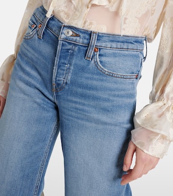 Jeans a gamba larga e vita media | Re/Done