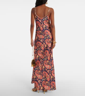 Paisley maxi dress | Rabanne