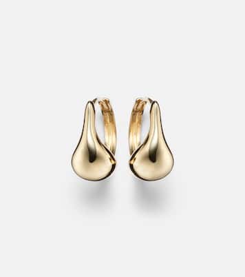 Boucles d'oreilles Droplet en or 10 ct | Stone and Strand