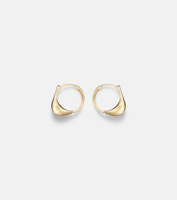 Boucles d'oreilles Droplet en or 10 ct | Stone and Strand