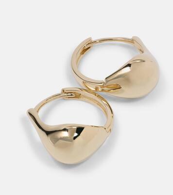Boucles d'oreilles Droplet en or 10 ct | Stone and Strand