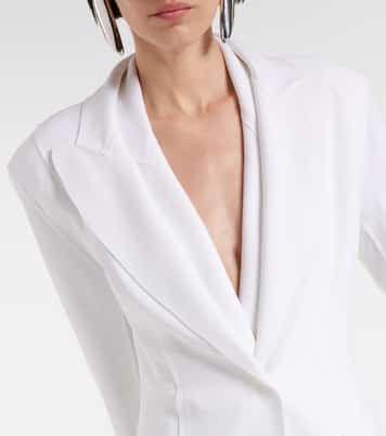 Single-breasted blazer | Norma Kamali