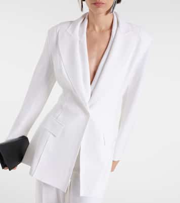 Single-breasted blazer | Norma Kamali