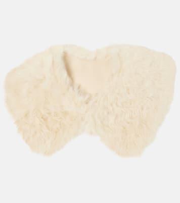 Collo in shearling con pelle | Toteme