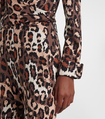 Michele leopard-print jumpsuit | Diane von Furstenberg