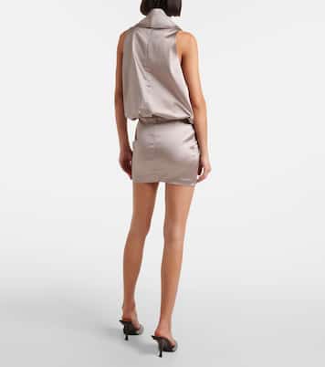 Satin minidress | The Attico