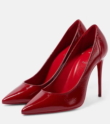 Salones Sporty Kate 100 de charol | Christian Louboutin