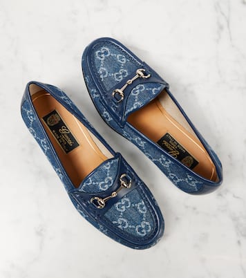 Mocassins Horsebit 1953 GG en jean | Gucci