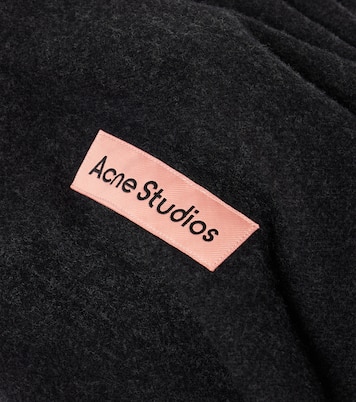 Bufanda de lana con flecos | Acne Studios