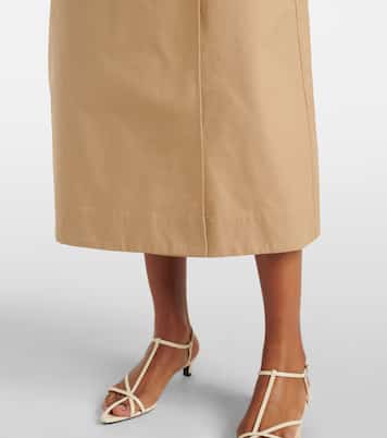 Falda envolvente de algodón | Jil Sander