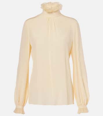 Camicia in seta crêpe de chine | Valentino