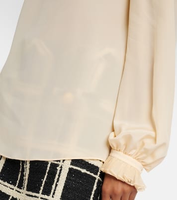 Camicia in seta crêpe de chine | Valentino