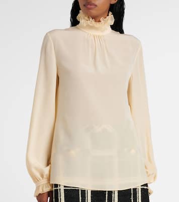 Camicia in seta crêpe de chine | Valentino