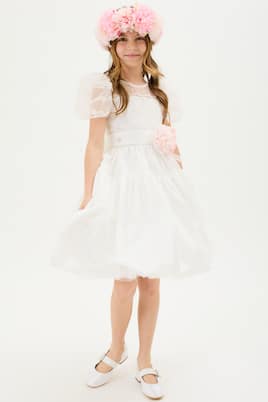 Vestido Amore de tafetán | Monnalisa