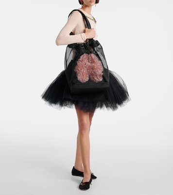 Tote Carnation Pocket mit Leder | Simone Rocha
