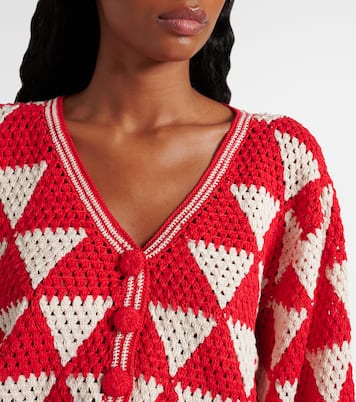 Cardigan Maija in crochet di cotone | Anna Kosturova