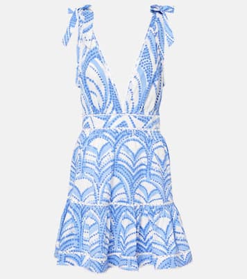 Cara printed minidress | Poupette St Barth