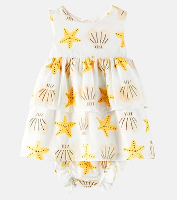 Baby - Abito e culottes in misto cotone | Fábula