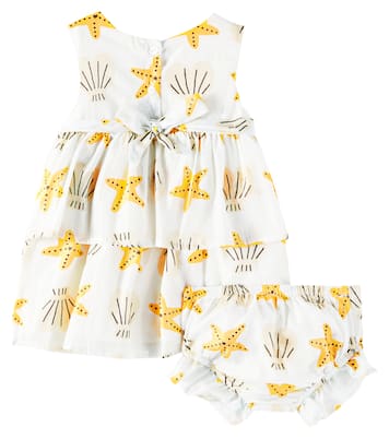 Baby - Abito e culottes in misto cotone | Fábula