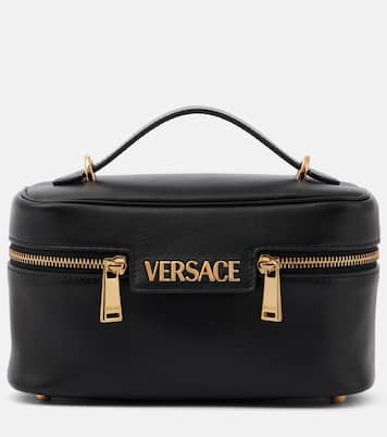 Sac vanity Tag Small en cuir | Versace