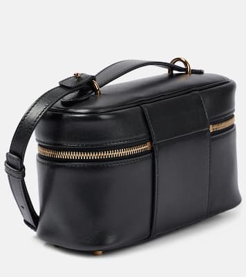 Sac vanity Tag Small en cuir | Versace