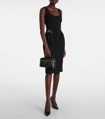 Sac vanity Tag Small en cuir | Versace