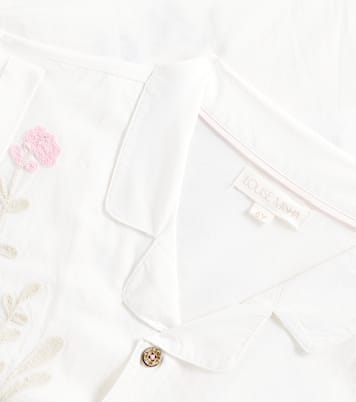 Chemise Alova en coton à fleurs | Louise Misha