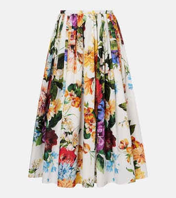 Midirock aus Baumwolle | Dolce&Gabbana