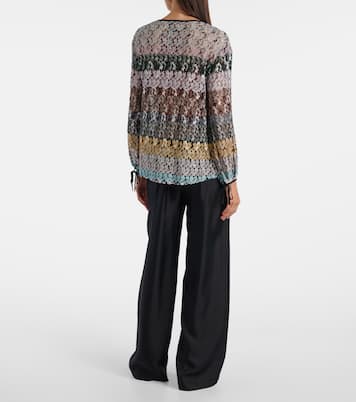 Zig Zag锯齿图案衬衫 | Missoni