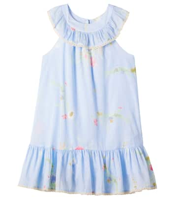 Abito Lucky in cotone con stampa floreale | Zimmermann Kids