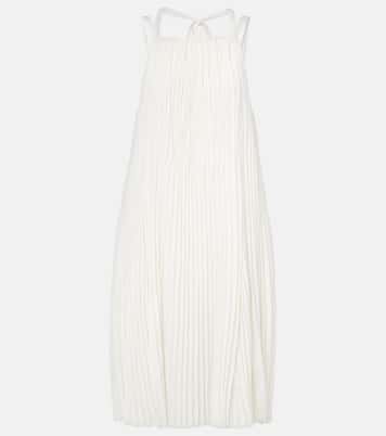 Pleated midi dress | Vince