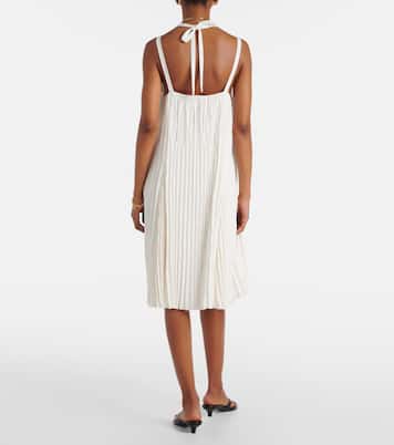 Pleated midi dress | Vince