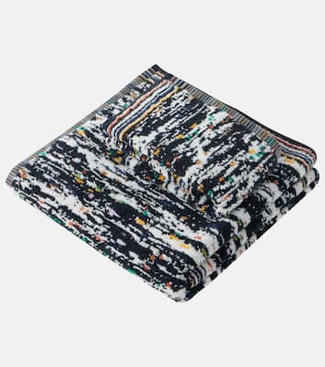 Twist set of 2 cotton terry towels | Missoni