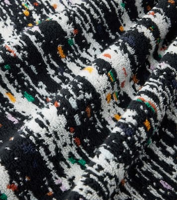 Twist set of 2 cotton terry towels | Missoni